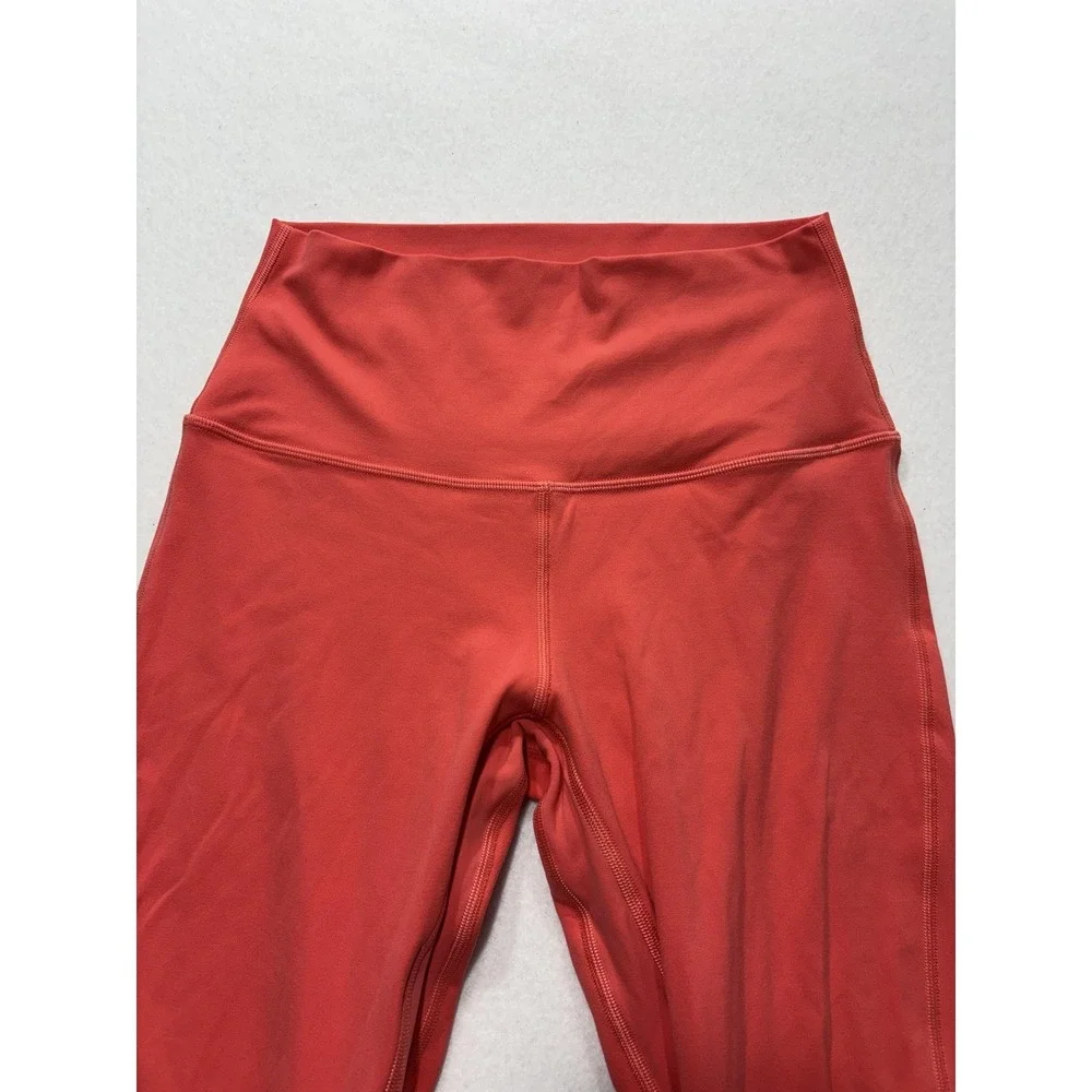 Lululemon Leggings Womens XS Red High Rise 26